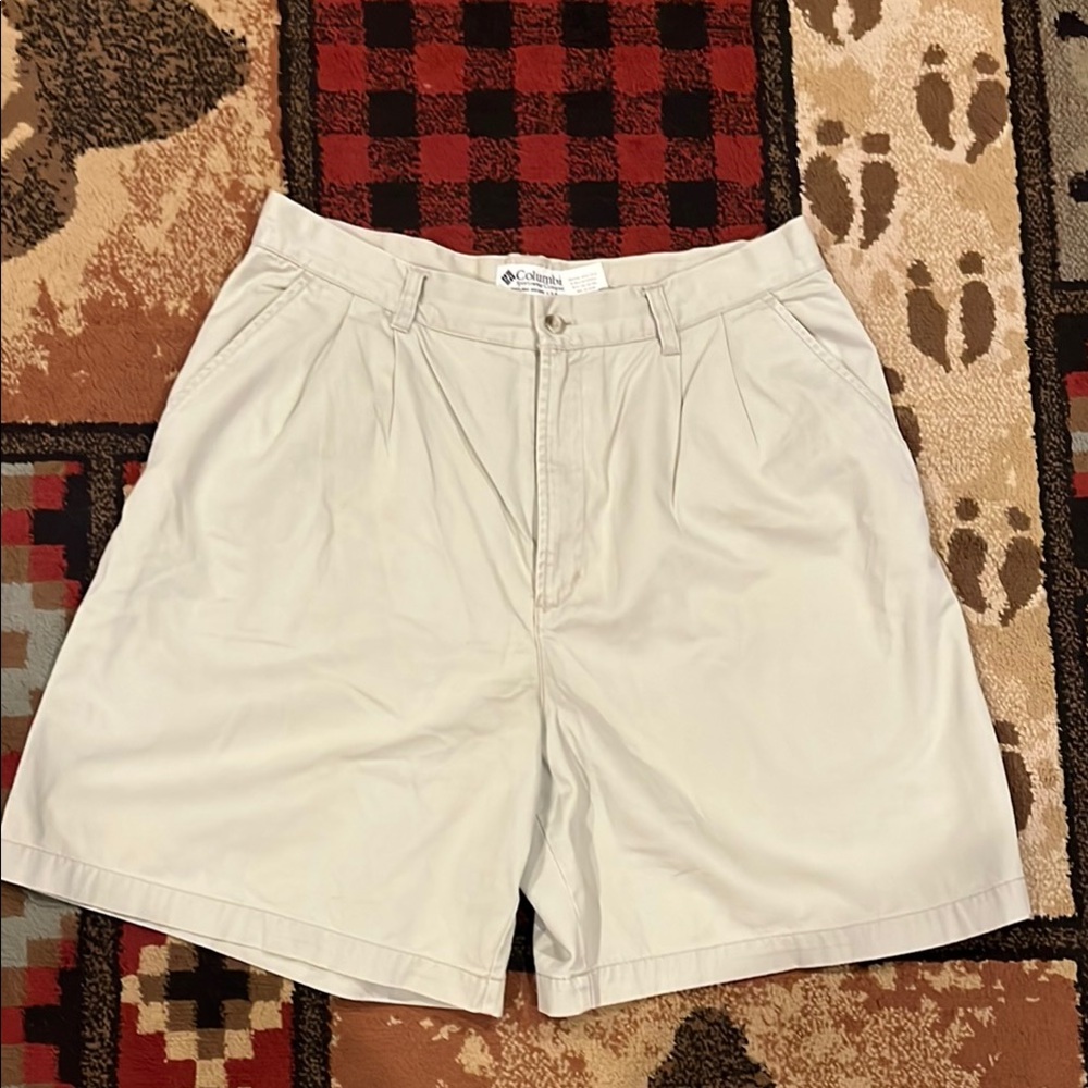 Womens vintage Columbia cotton hiking shorts